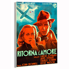 1939 Made for Each Other (ENIC) Italian Movie Poster or Canvas Art Print