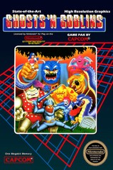 Ghost ‘N Goblins Nintendo NES BOX ART Premium POSTER MADE IN USA – NES025