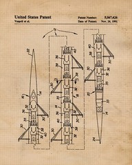 Classic Rowing Patent Prints, 4 (8×10) Art Decor Home Work Office School Student