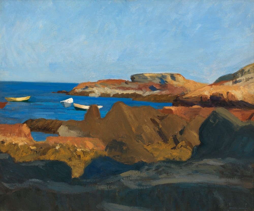 Edward Hopper : Cove at Ogunquit : 1914 : 13 x 19 Archival Art Print