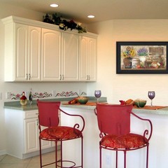 «Antique Kitchen» Framed Wall Art, Living Room Farmhouse Porch Attic Decor 20″