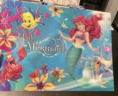 Disney Little Mermaid 3D Lenticular (moving) Plastic Poster
