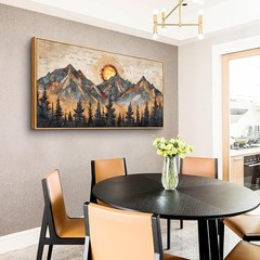 ZUITINGHUA Boho Wall Art For Living Room Large Canvas Wall Decor For Bedroom …