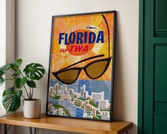 Florida – TWA Retro Travel Poster