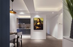 Mona Lisa Canvas Art Print Stretched Framed Painting Picture Poster Giclee Wa…