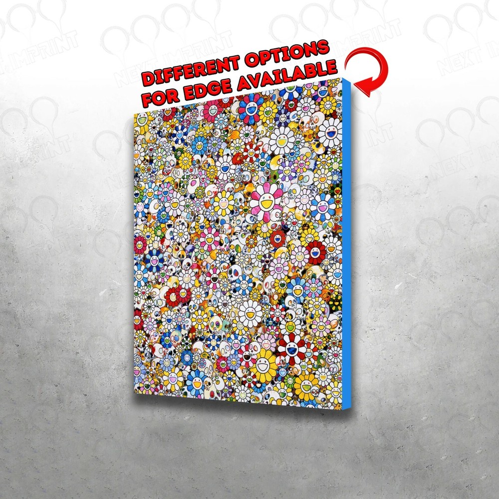 Takashi Murakami – Skulls Art Print | Mounted Canvas | Framed Canvas |Acrylic