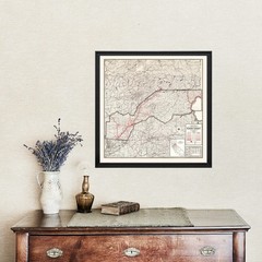 Historic Mining and Geologic Maps from 1954 Lot of 12 Maps -Makes Great Wall Art