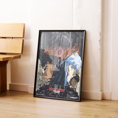 Berserk Guts Griffith Anime Poster Manga Wall Art Print Gift