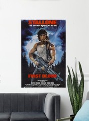 First Blood Movie Poster Print 12×18 24×36 Art Home Theater Decor Rambo
