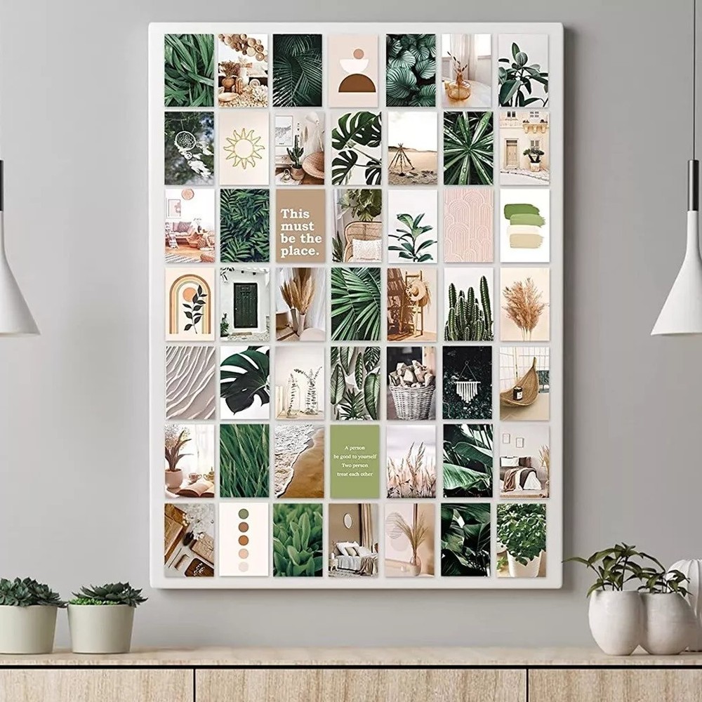 Anerza 70pc Aesthetic Print Set Collage Kit 4×6 Pictures Cards for Decorating