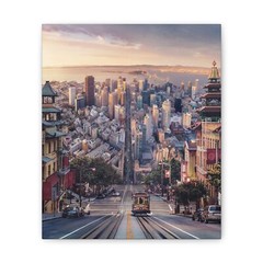 San Francisco Canvas Wall Art, Cityscape Home Decor, Landscape Print, Gift for