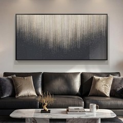 Extra Large Framed Horizontal Modern Wall Art for Living Room, Abstract Minim…