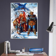 Dragons of Winter Night – Heroes of the Lance by Larry Elmore (1985)