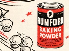 Baking Powder Vintage POSTER! (up to 24″ x 36″) – 1940’s – Kitchen – Quick Bread