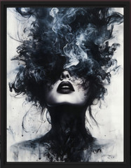Becoming Eternal Art Print #4, Canvas, Framing Optional, Surreal Woman Wall Art