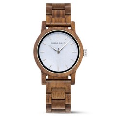 New Design Fashion Ladies Watches Natural Sandalwood Walnut Wood Watch for women