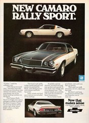 1976 CAMARO POSTER RALLY SPORT – Poster 20×30 FRAME IT!