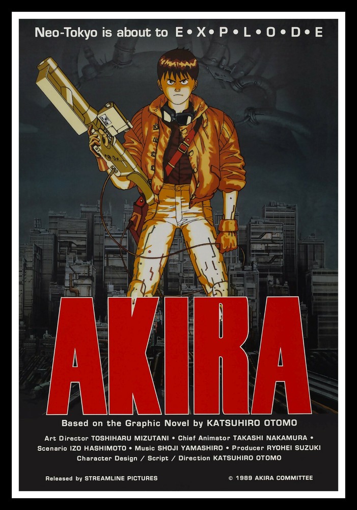 Akira Movie Poster Print & Unframed Canvas Prints