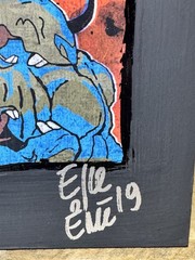 Pickle Rick handmade limited-edition custom pop-culture art