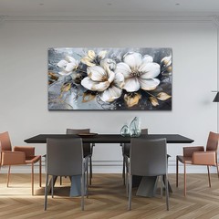 Canvas Wall Decor For Bedroom Wall Art For Living Room Office Decorations Whi…