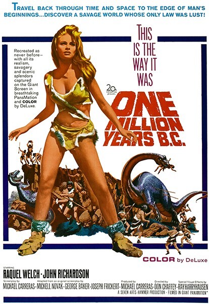 One Million Years B. C. – 1966 – Poster