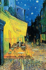 Vincent Van Gogh – Art Poster (Cafe Terrace) (Size: 24″ x 36″)