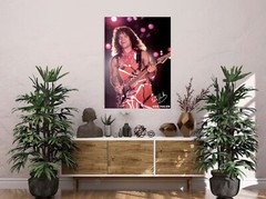 Eddie Van Halen Poster 24×36 Inch Photo Rare Print Wall Art Print – EVH01