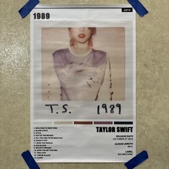 Taylor Swift – 1989 Album ✅ Music Wall Art Canvas Poster Print Decor 12×18 inch