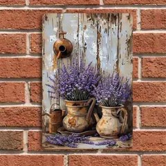 Aluminum Metal Tin Wall Art Canvas Unframed/Framed