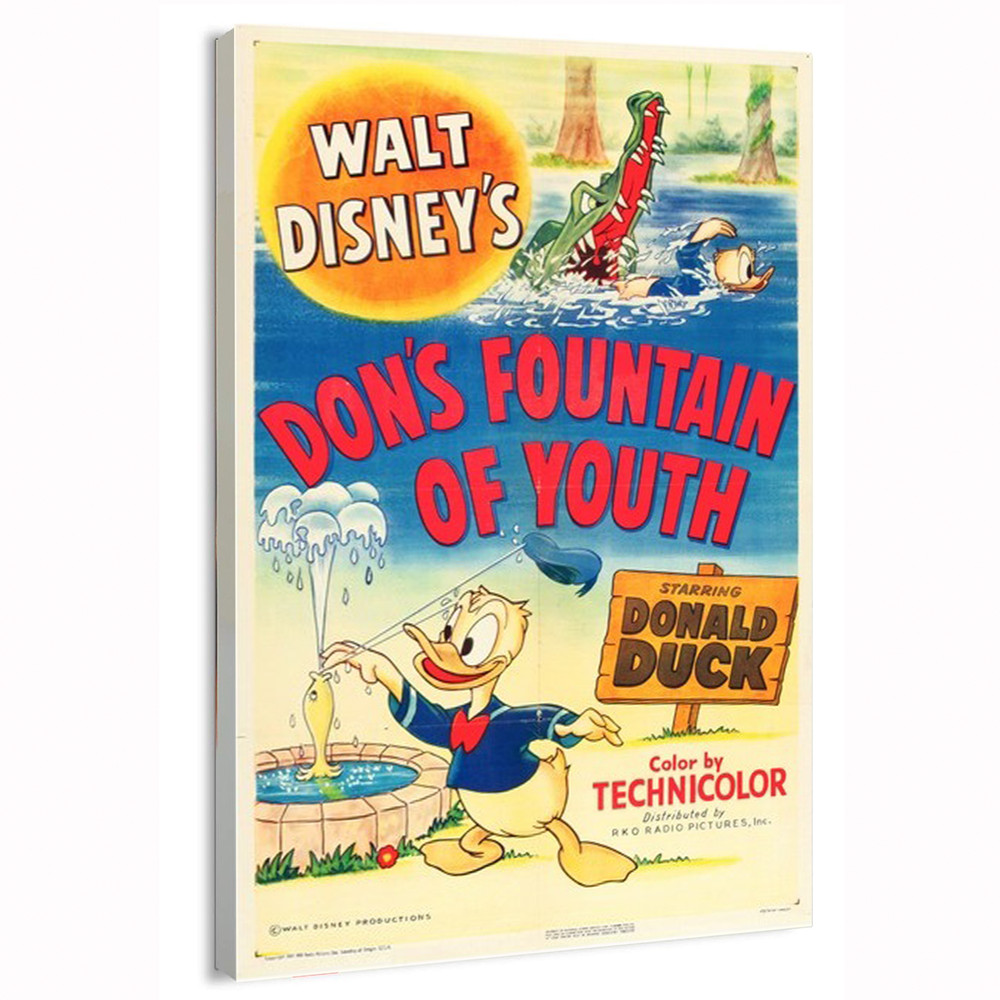 1953 Fountain of Youth KIDS Movie Poster or Canvas Home Decor Art Print