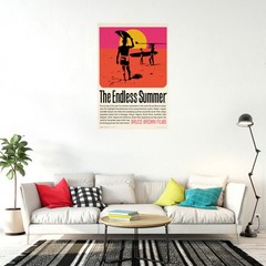 The Endless Summer – Movie Poster (Regular Style – Retro Design – Synopsis)