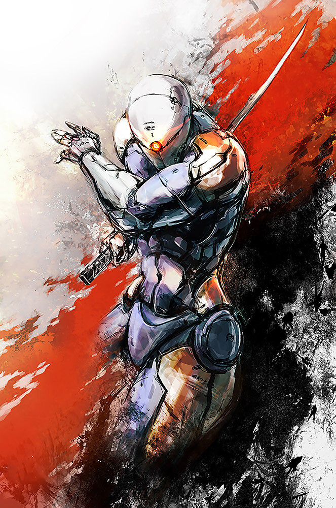 Metal Gear Solid 2 3 4 5 V Cyborg Ninja PS1 Premium POSTER MADE IN USA – MGS111