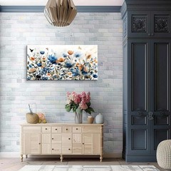 Watercolors Floral Canvas Wall Art Prints for Home Decor Living Room Dining R…