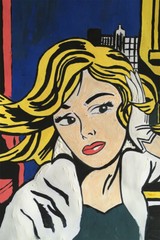 Seductive Girl Roy Lichtenstein Pop Silk Print Wall Home Decor – POSTER 20×30