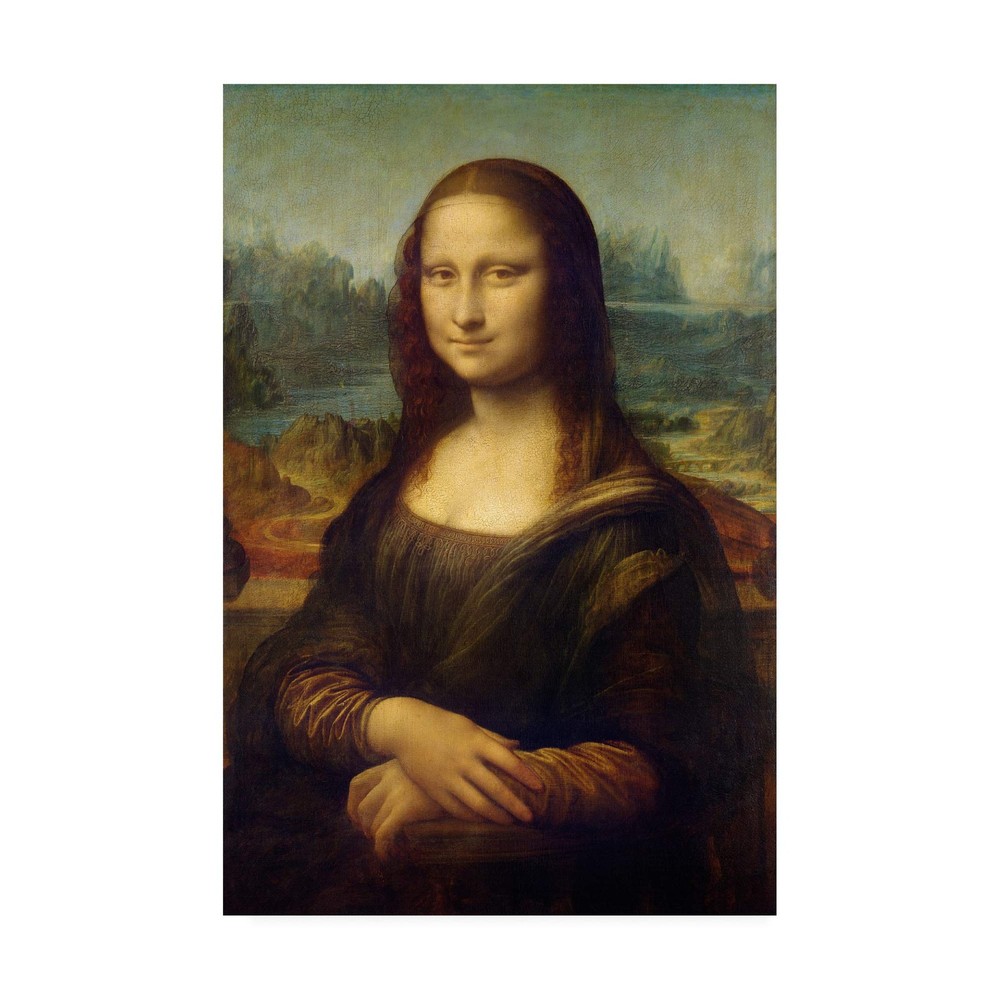 Mona Lisa Da Vinci by Leonardo Da Vinci, 12×19
