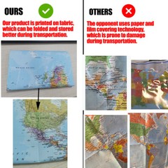 18»x29» United States Map US USA Print Poster Wall Mural For Travel Education
