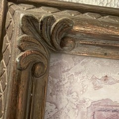 Vintage-Set of 2 Wall Art Framed with Glass Blooming Magnolia Bud Home Interiors