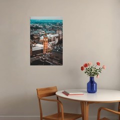 618185 Elizabeth Tower London Big Ben Wall Print Poster