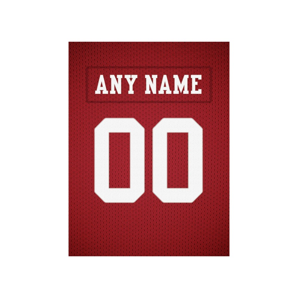 San Francisco 49ers Football Jersey Print – Personalized Any NAME & NUMBER