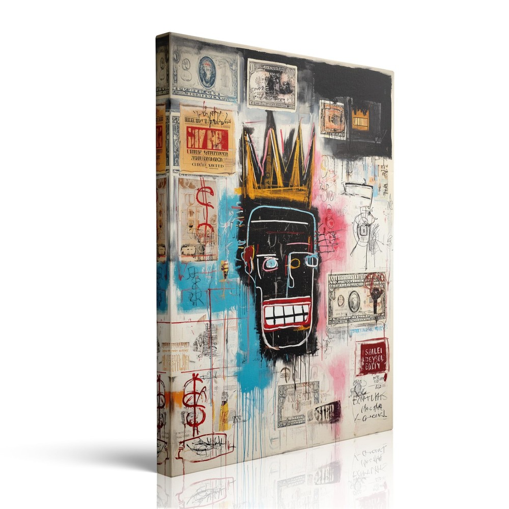 Graffiti Street Art Colorful Abstract Canvas Wall Art Framed Painting Artwork…