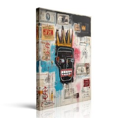 Graffiti Street Art Colorful Abstract Canvas Wall Art Framed Painting Artwork…