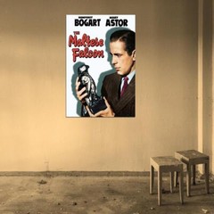 68783 The Maltese Falcon Humphrey Bog Mary Astor Wall Decor Print Poster