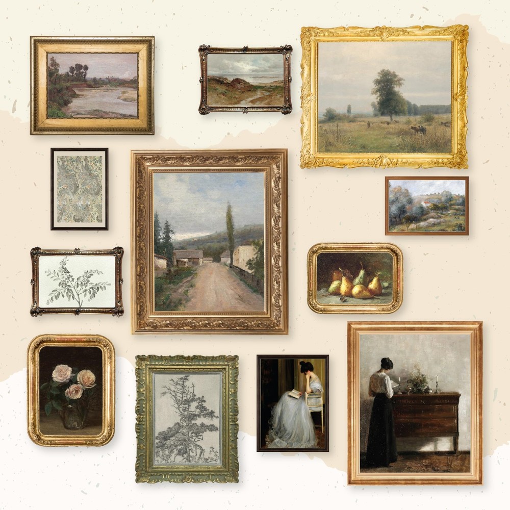 97 Decor Vintage Wall Art Prints – Vintage Pictures Wall Decor, Moody Gallery
