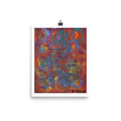 Follow, Fine Art Reproduction, Abstract Art Poster
