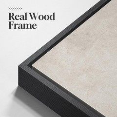 Large Framed Neutral Abstract Wall Art for Living Room, Set of 2 Black and Be…