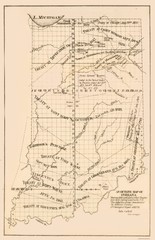 Historic State Map – Indiana – Collot 1882 – Vintage Wall Art