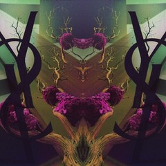 YSL Inspired, Canvas Wall Art, Luxury Fashion, Tree of Life, Mystical Nature