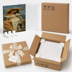 Coastal Elegance: Vintage Summer Pin-Up Style Canvas Art nautical style wall 👒