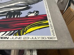 ROY LICHTENSTEIN Brushstrokes at Pasadena Art Museum, 1967