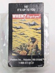 When? It’s up to you! World War II Propaganda Hitler Planes Poster 22″ x 33″ New